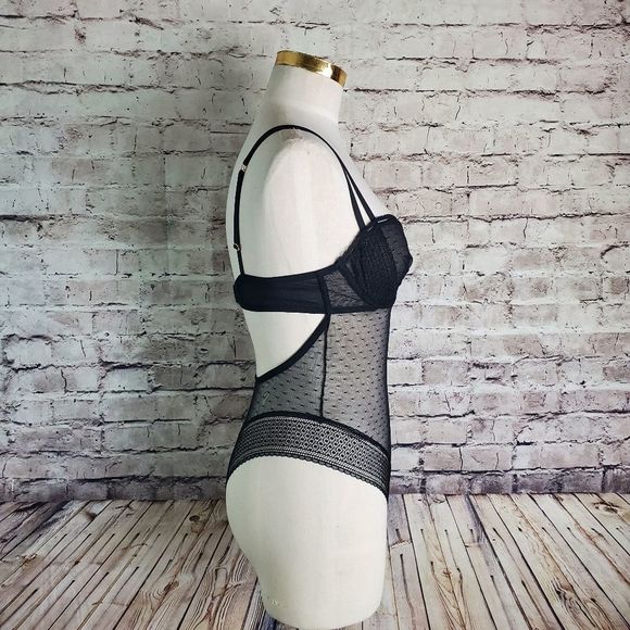 NWOT Incredible by Victoria's Secret Lace Sheer Bodysuit - Picture 2 of 4